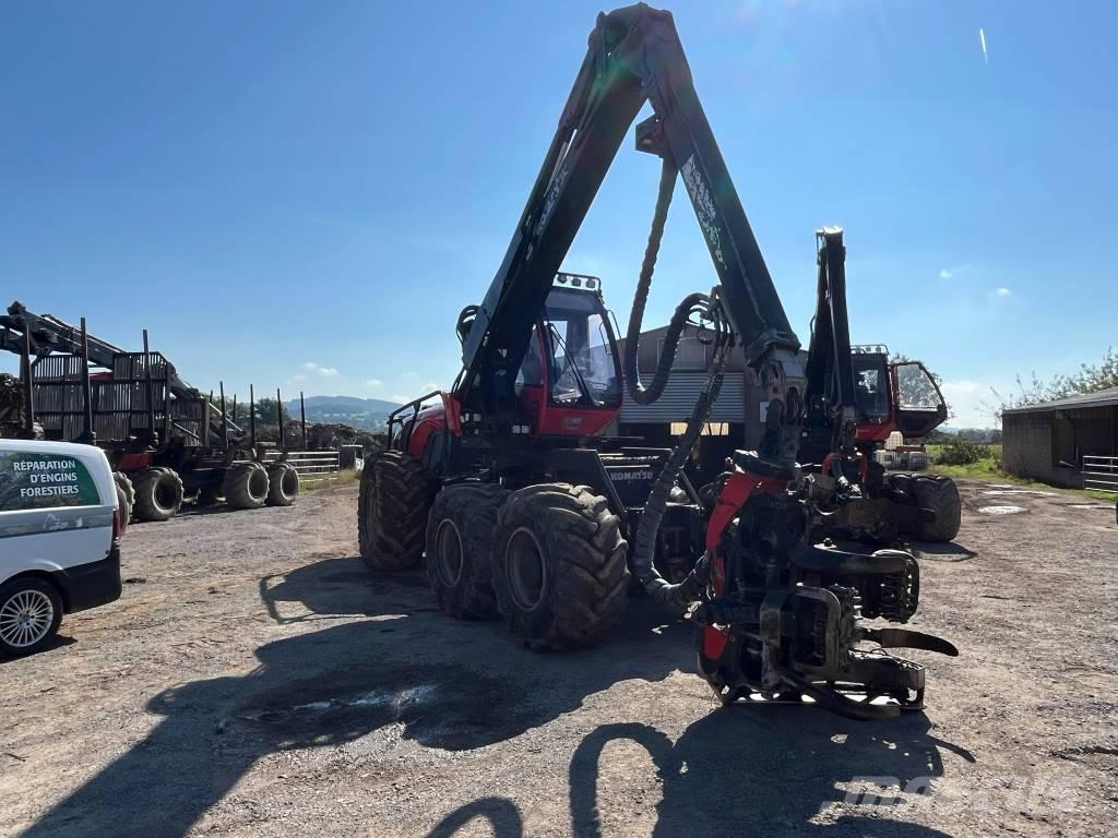 Komatsu 951 원목 하베스터