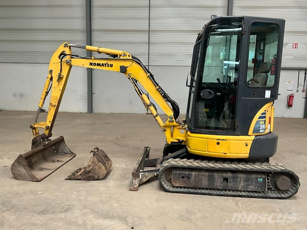 Komatsu PC 26 MR-3 소형 굴삭기 7톤 미만