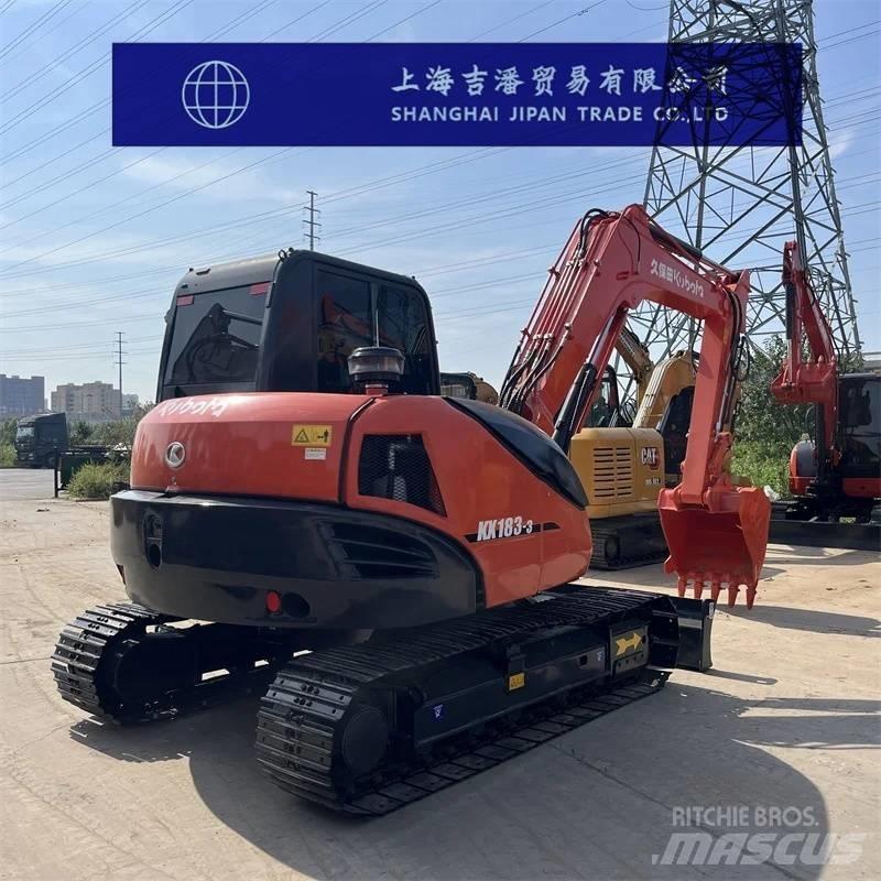 Kubota KX 183 소형 굴삭기 7톤 미만