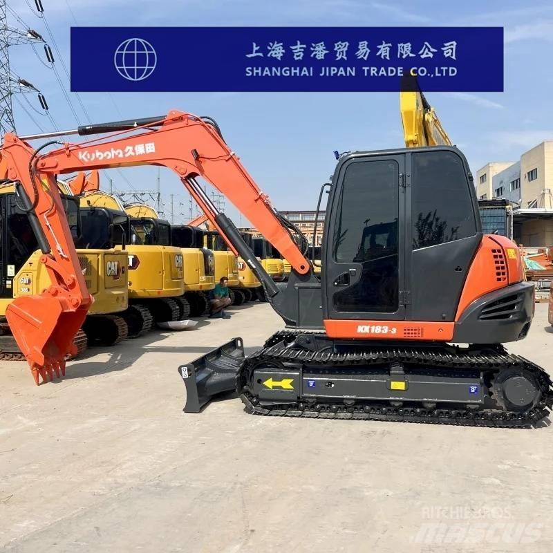 Kubota KX 183 소형 굴삭기 7톤 미만