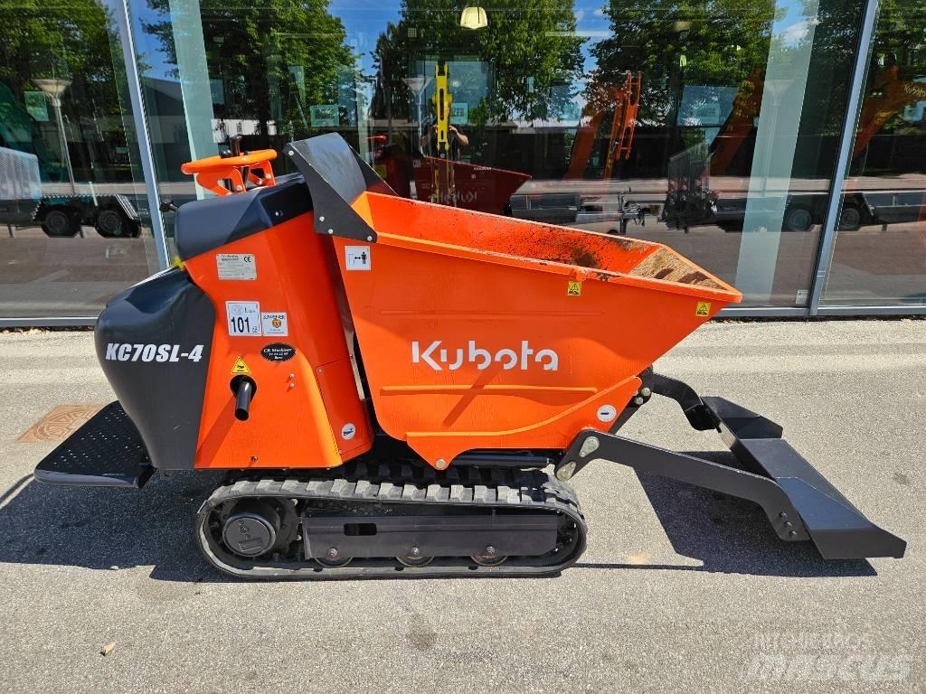 Kubota KC 70 건설현장 덤프트럭