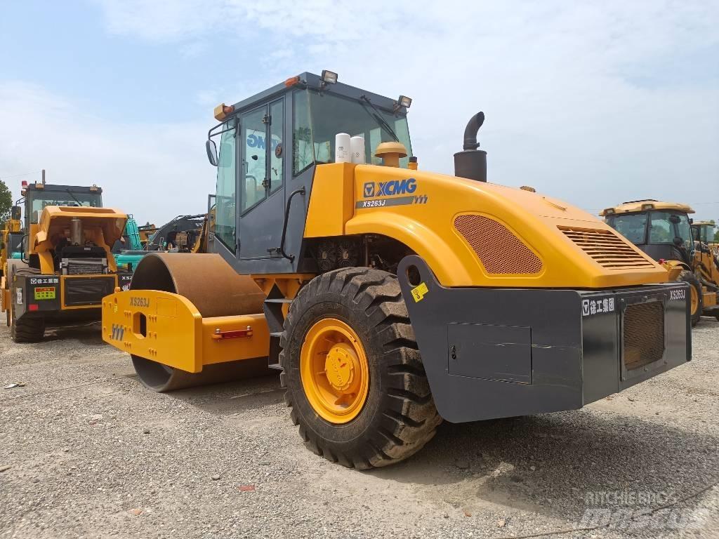 XCMG XS 263J 싱글 드럼 롤러