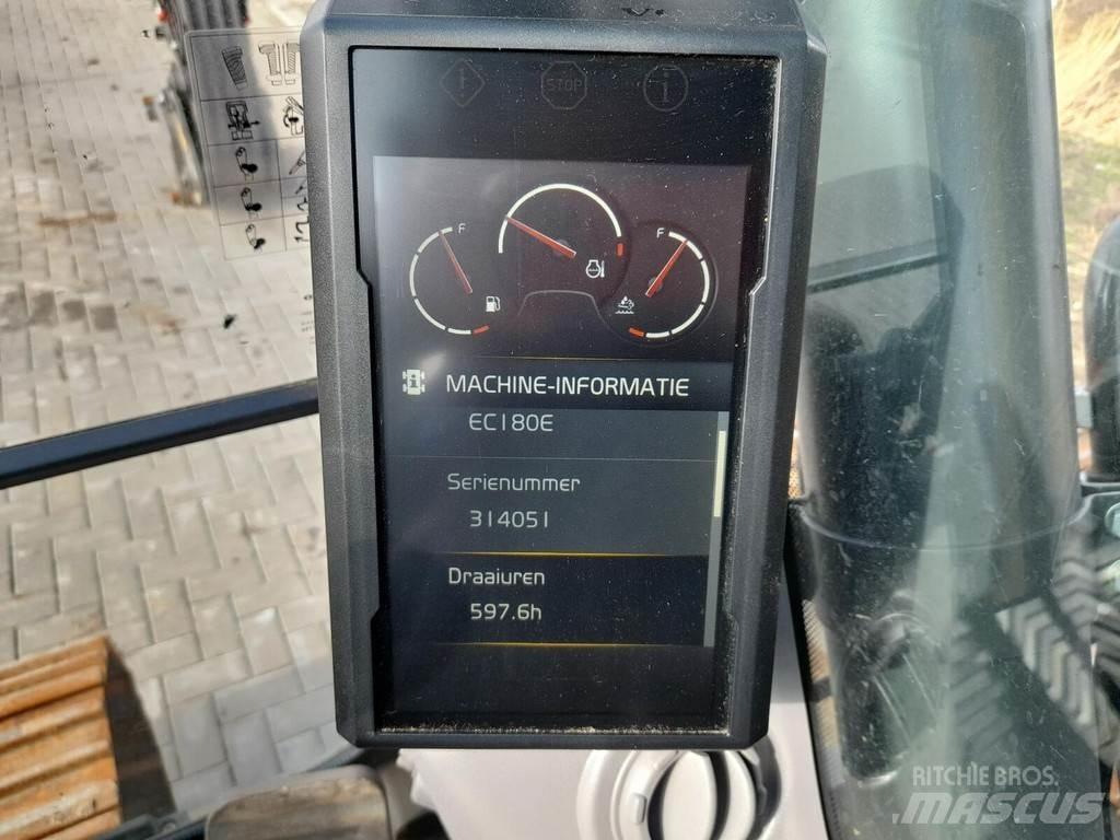 Volvo EC 180 대형 굴삭기 29톤 이상