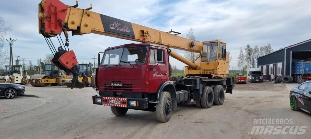 Kamaz 25T A/T 크레인