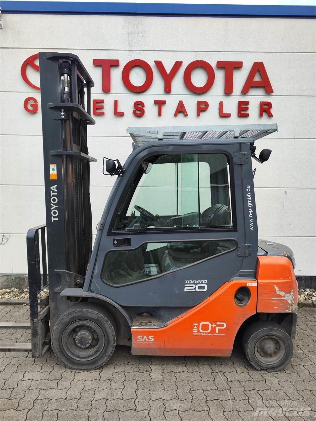 Toyota 02-8FDF20 디젤 지게차