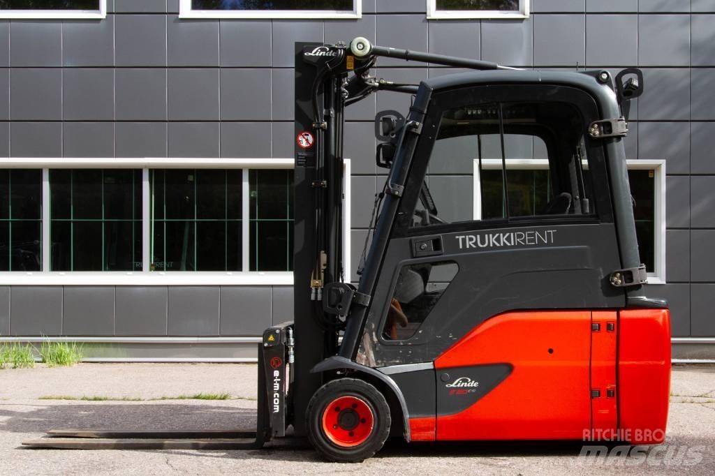 Linde E20L-02 전동 지게차