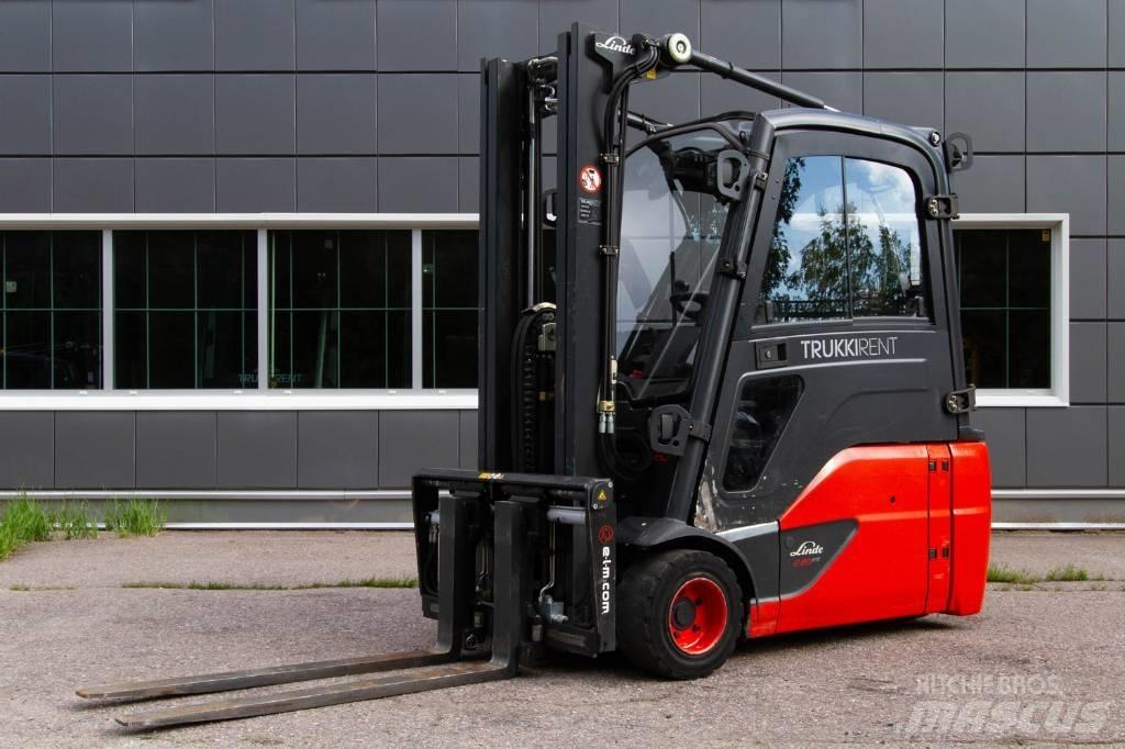 Linde E20L-02 전동 지게차