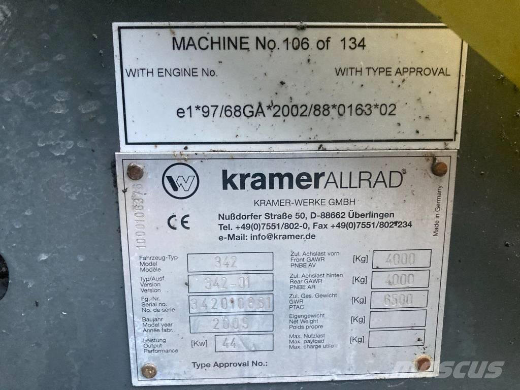 Kramer 480  휠로우더