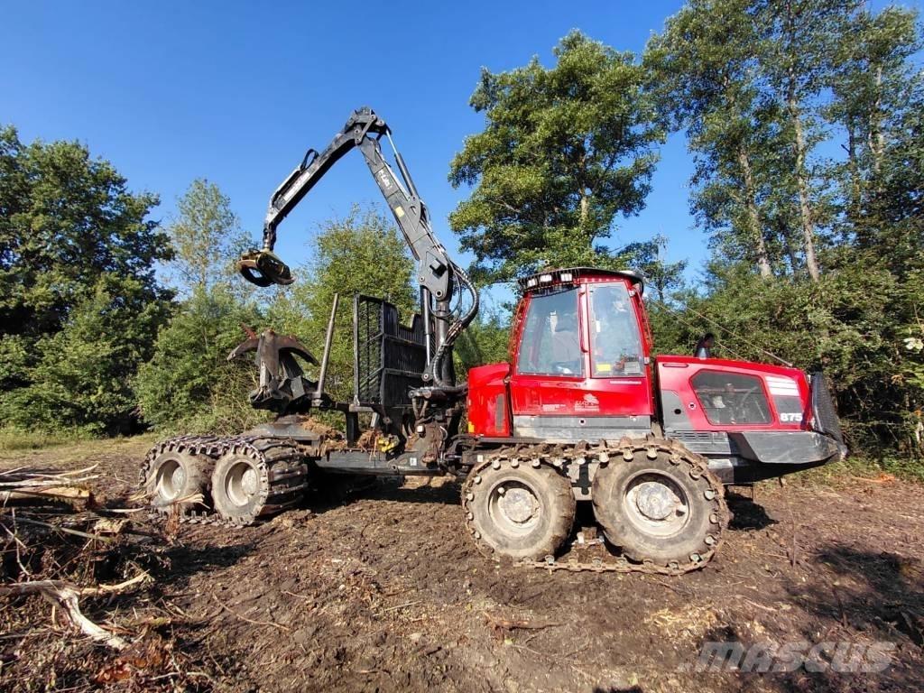 Komatsu 875 원목 포워더