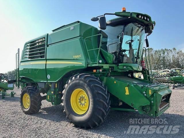 John Deere T660 i 콤바인 수확기