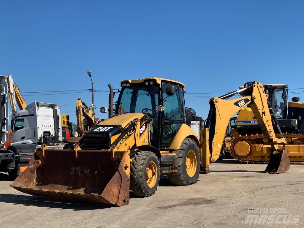 CAT 428 F 백호로더