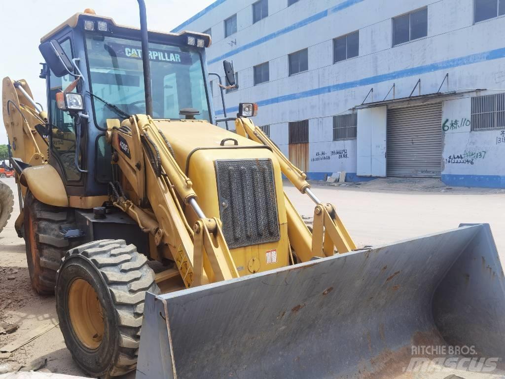 CAT 420 F 백호로더