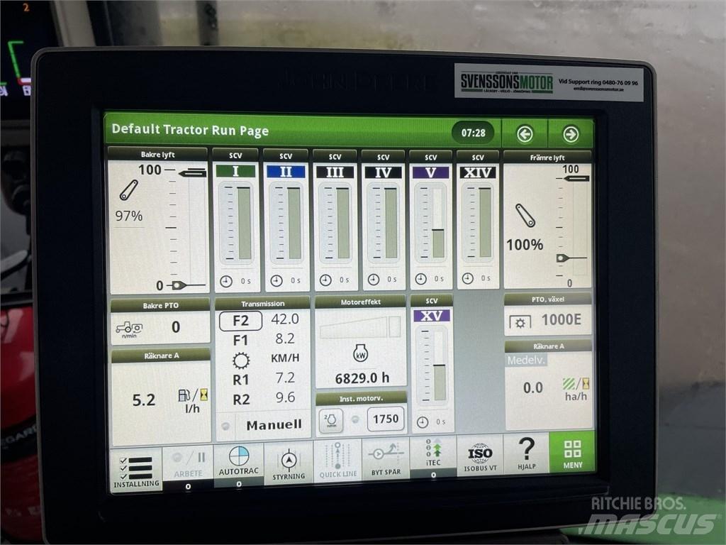John Deere 7230R 트랙터