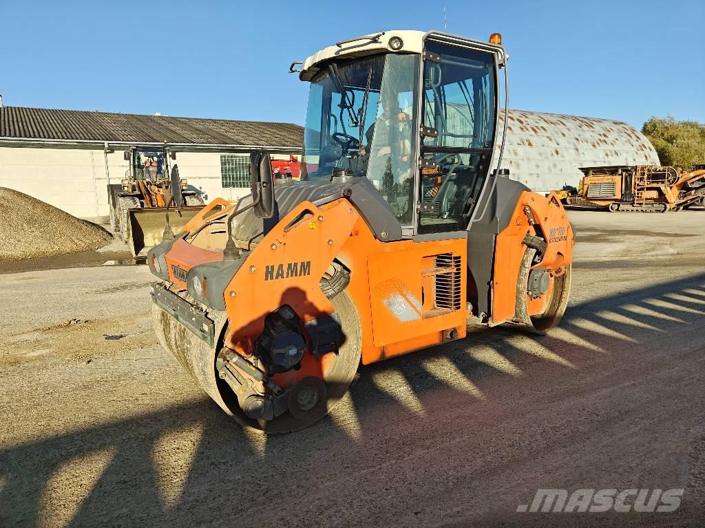Hamm HD 110 VO 트윈 드럼 롤러