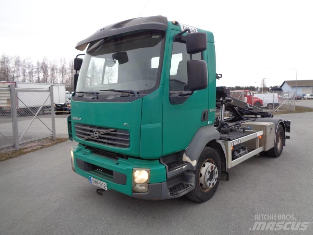 Volvo FL 240 4x2 케이블 리프트 탈착식 트럭