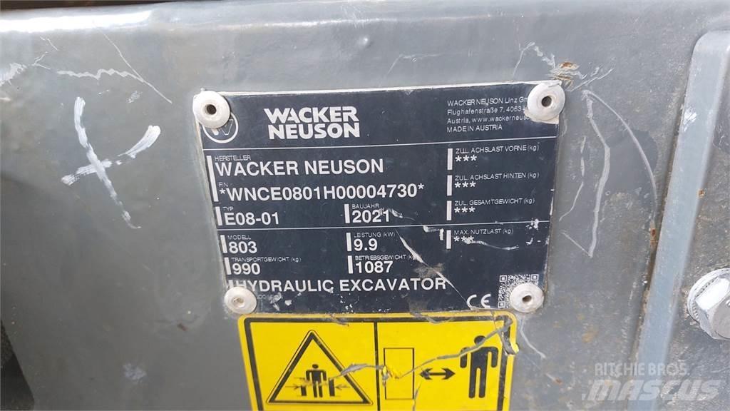 Wacker Neuson 803 대형 굴삭기 29톤 이상