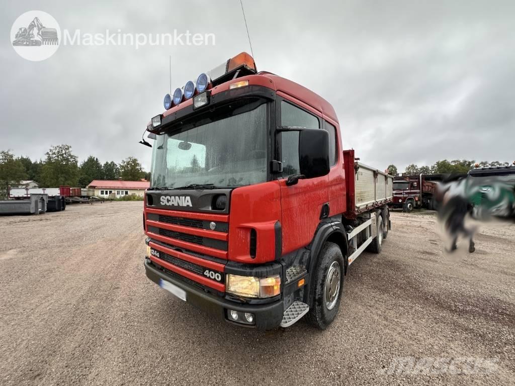 Scania 124 G 400 덤프 트럭