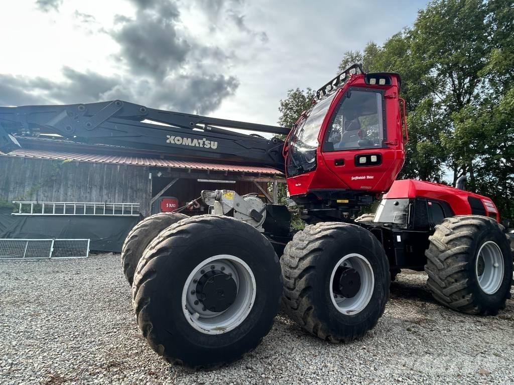 Komatsu 951 원목 하베스터