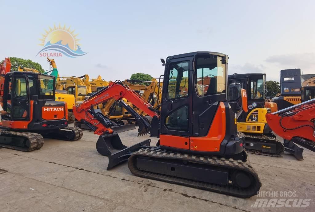 Hitachi zx55USR 소형 굴삭기 7톤 미만