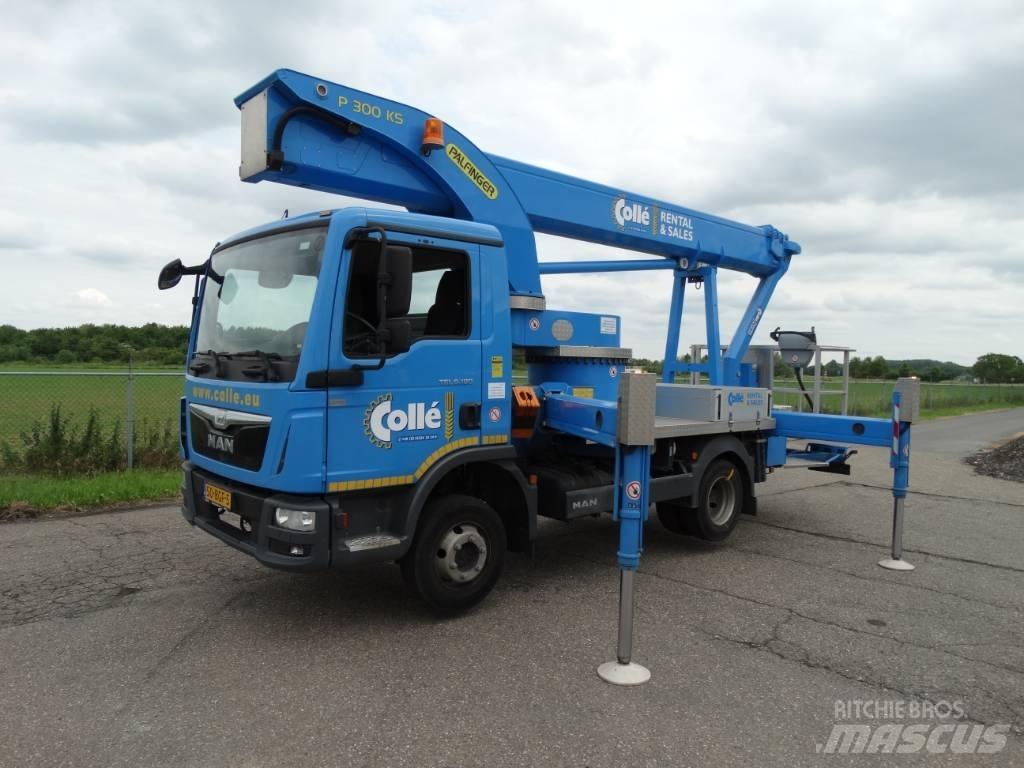Palfinger P 300 KS 트럭 탑재 고소작업대