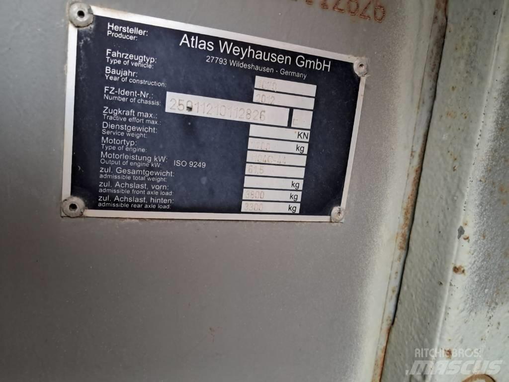 Atlas 1070 토양 다짐기