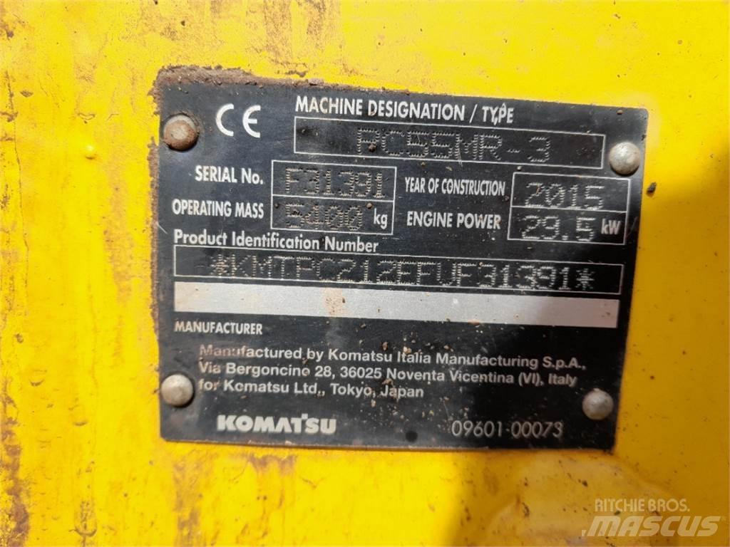 Komatsu PC55MR-3 소형 굴삭기 7톤 미만
