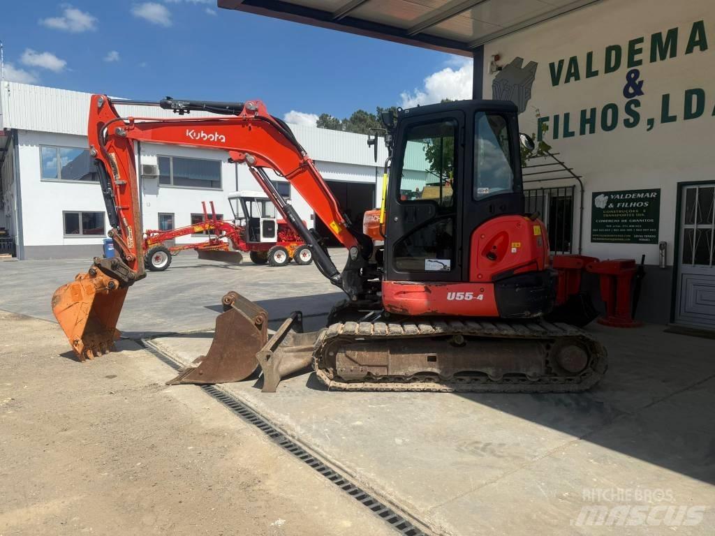 Kubota U 55-4, U55 소형 굴삭기 7톤 미만