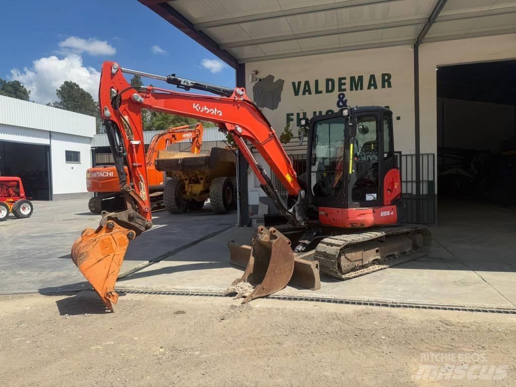 Kubota U 55-4, U55 소형 굴삭기 7톤 미만