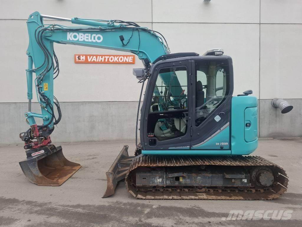 Kobelco SK 75 SR-3E 중형굴삭기 7톤-28톤