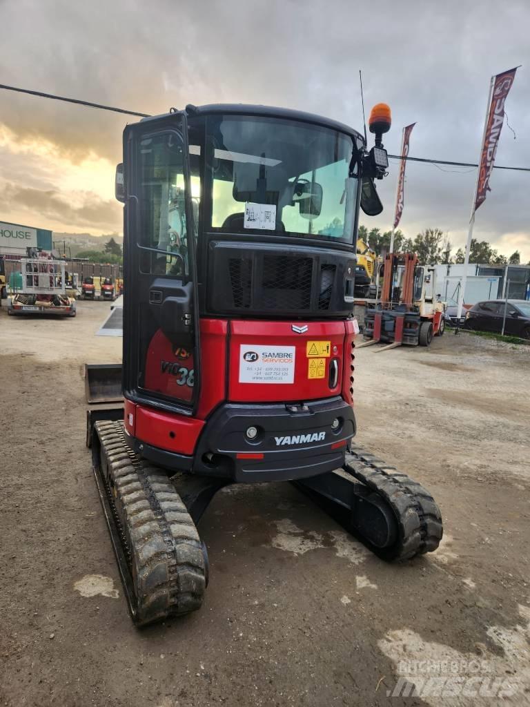 Yanmar vio38-6 소형 굴삭기 7톤 미만