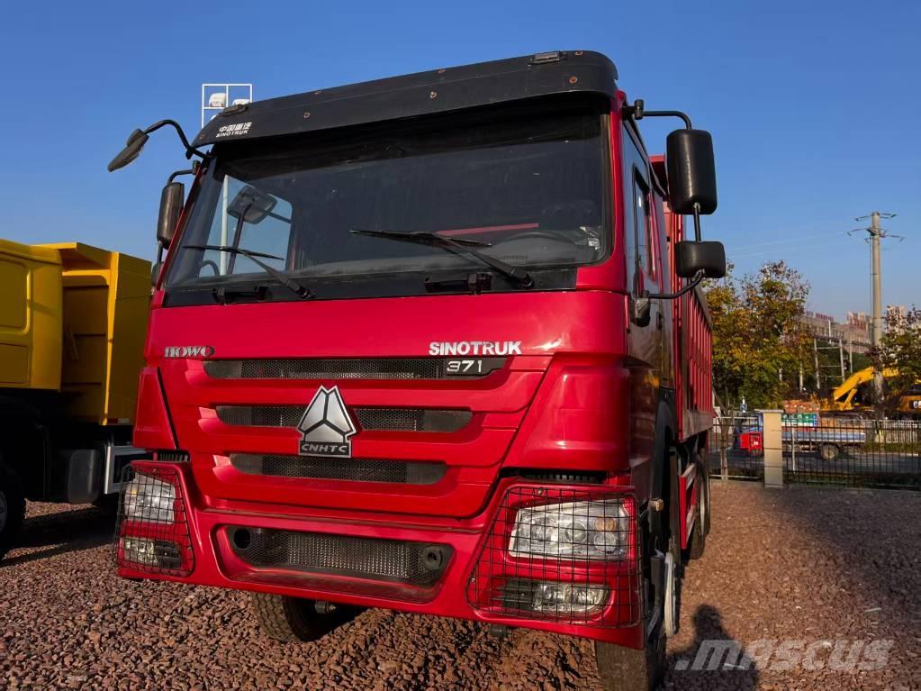 Howo 371 건설현장 덤프트럭