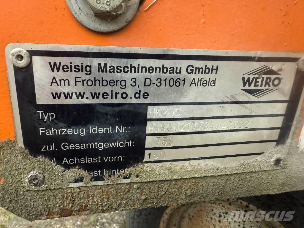 Weiro Bitumensprayer 아스팔트 분무기