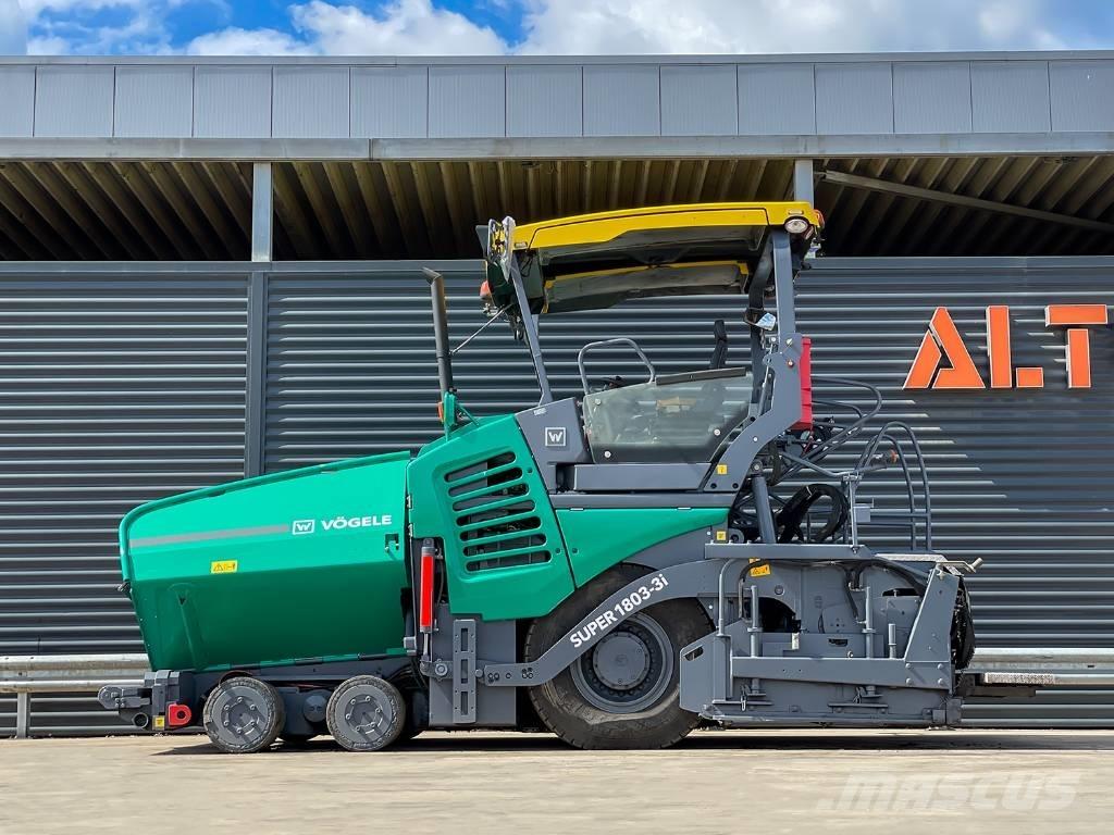 Vögele SUPER 1803-3I 아스팔트 포장장비