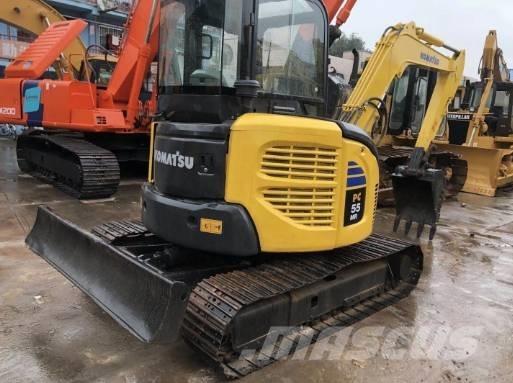 Komatsu PC 55 MR 소형 굴삭기 7톤 미만