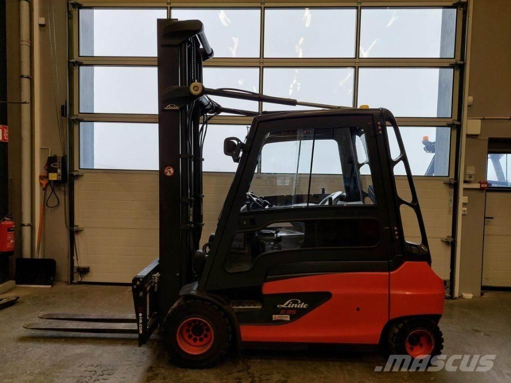 Linde E 35 전동 지게차