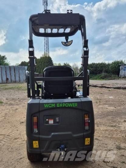 WCM L1580e 프론트 로더 및 굴착기