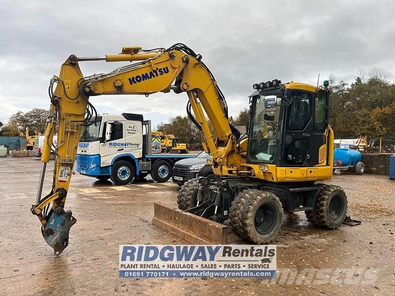 Komatsu PW 98 MR-11  휠 굴삭기