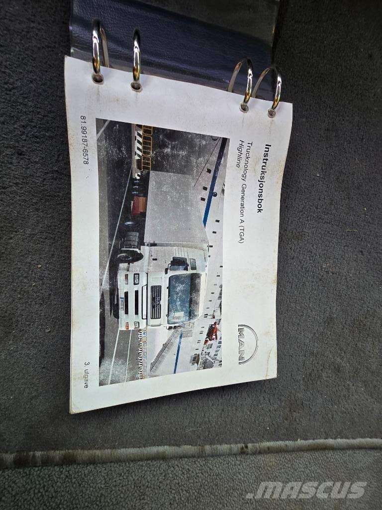 MAN TGA 26.413 덤프 트럭