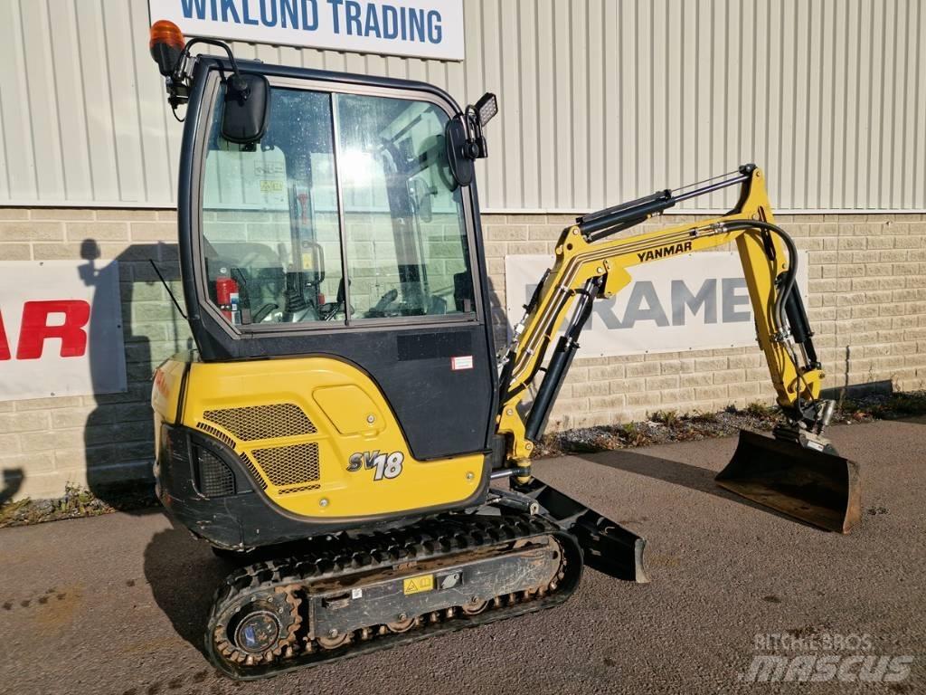 Yanmar SV 18 소형 굴삭기 7톤 미만