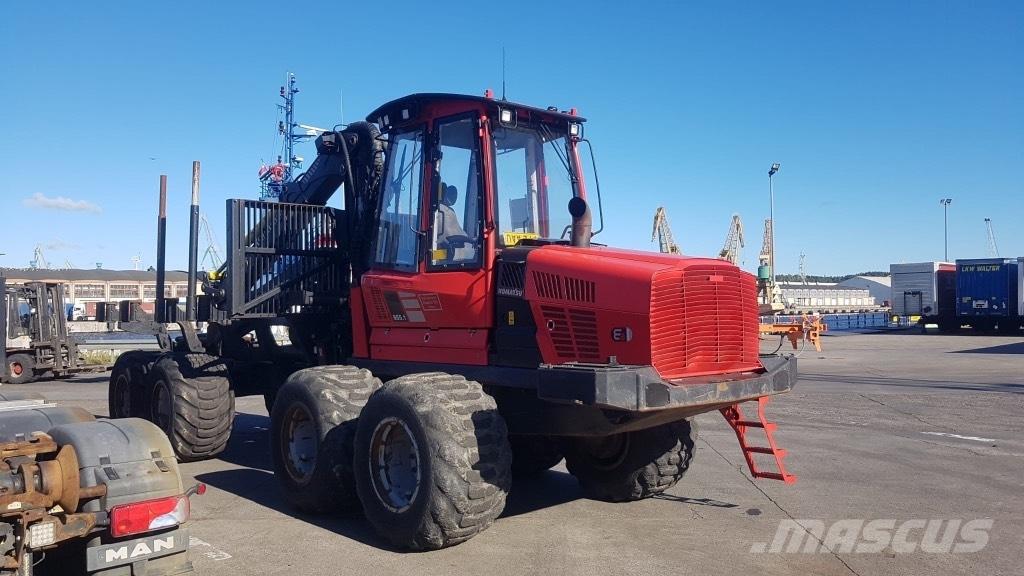 Komatsu 855 원목 포워더