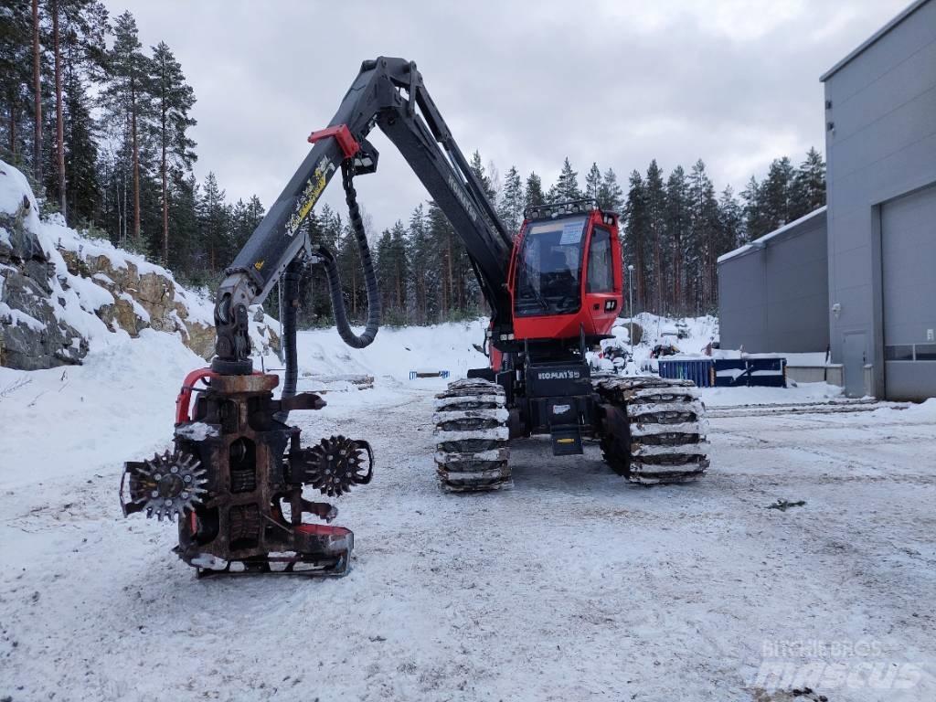 Komatsu 901XC 원목 하베스터
