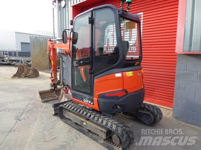Kubota U 27-4 소형 굴삭기 7톤 미만