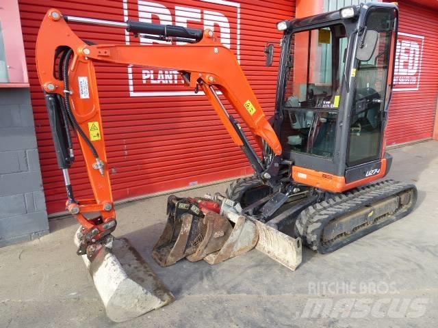 Kubota U 27-4 소형 굴삭기 7톤 미만