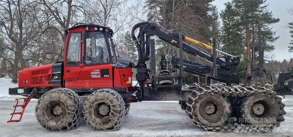 Komatsu 865 원목 포워더