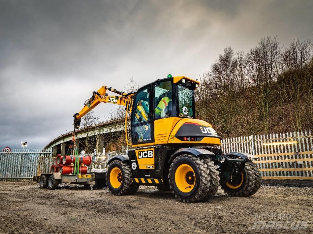 JCB Hydradig 110W  휠 굴삭기
