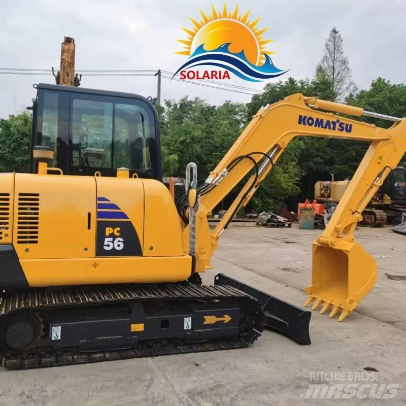 Komatsu PC 56 소형 굴삭기 7톤 미만