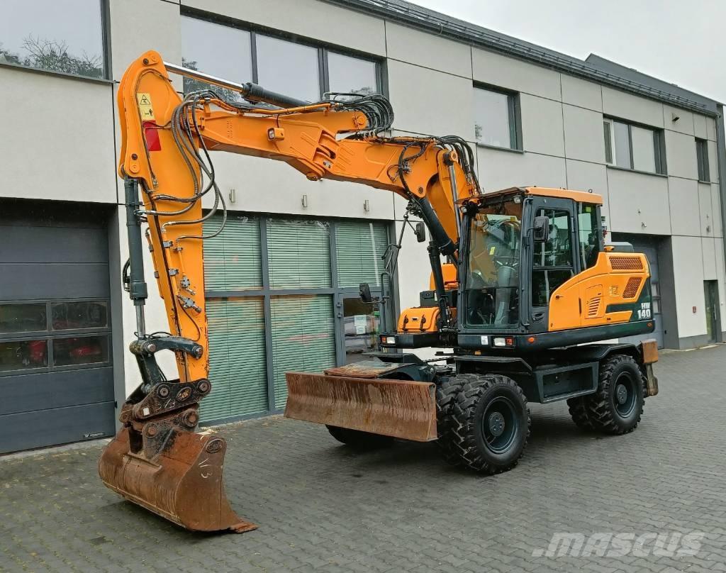 Hyundai HW140  휠 굴삭기