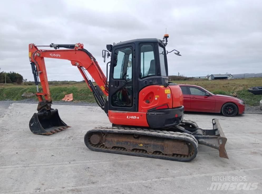 Kubota U 48-4 소형 굴삭기 7톤 미만