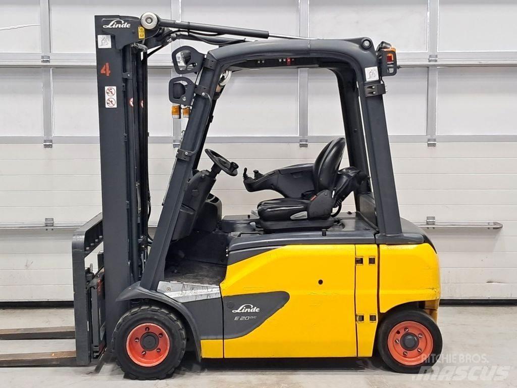 Linde E20PL-02 전동 지게차