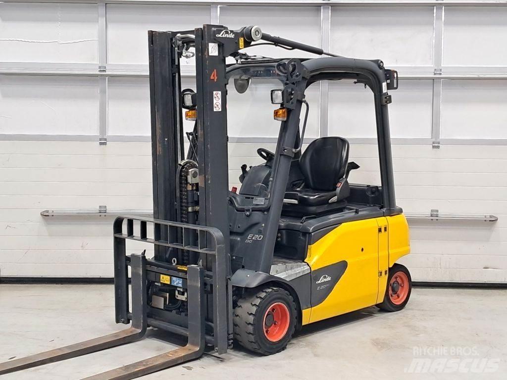 Linde E20PL-02 전동 지게차